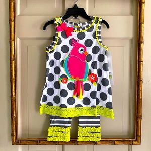 Rare Editions Tropical Bird Outfit